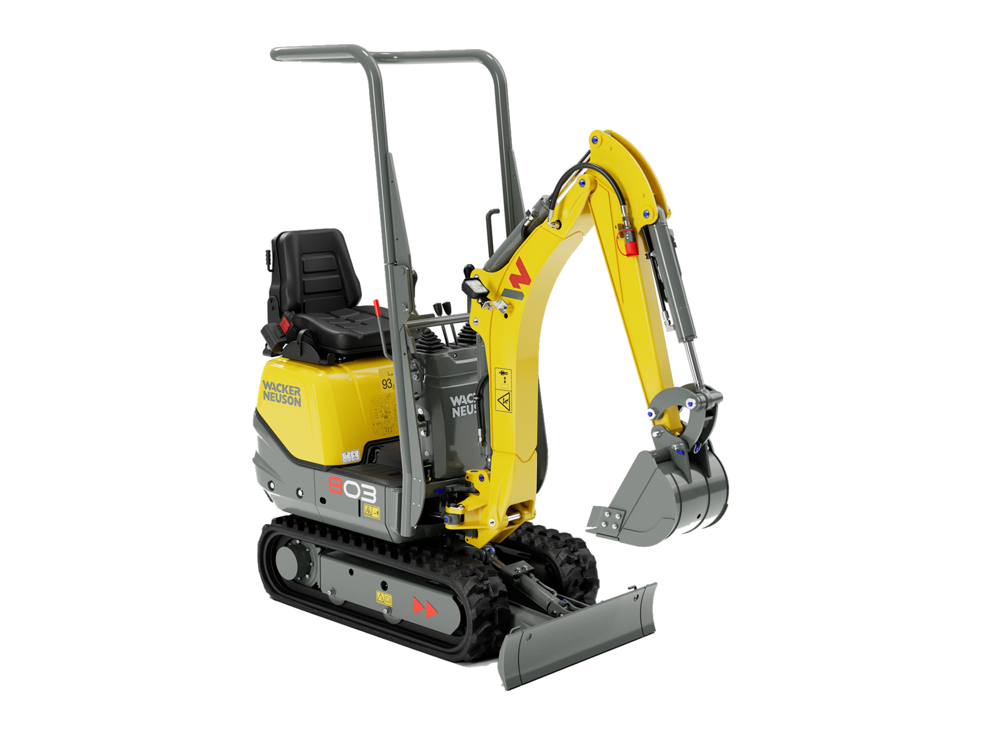 Wacker Neuson Mikrobagger 803 mieten & kaufen bei Turk & Boss im Sauerland – Ansicht 2
