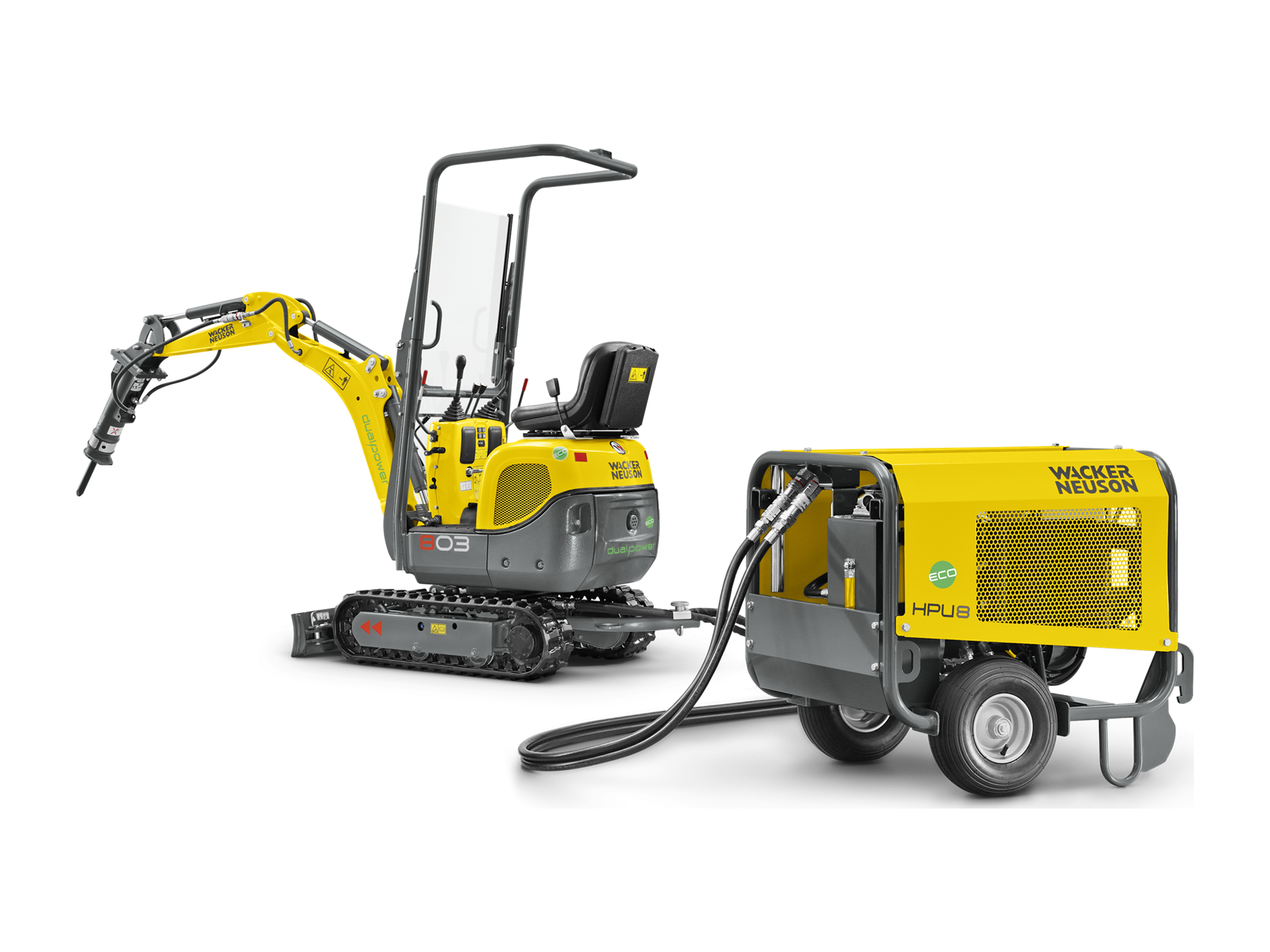 Wacker Neuson Mikrobagger 803 mieten & kaufen bei Turk & Boss im Sauerland – Ansicht 3