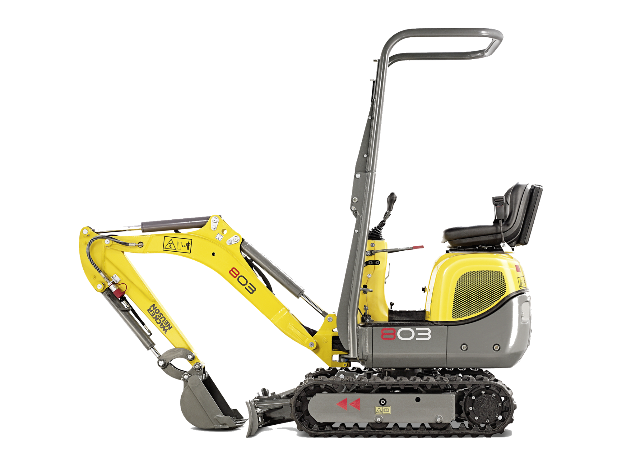 Wacker Neuson Mikrobagger 803 mieten & kaufen bei Turk & Boss im Sauerland – Ansicht 4