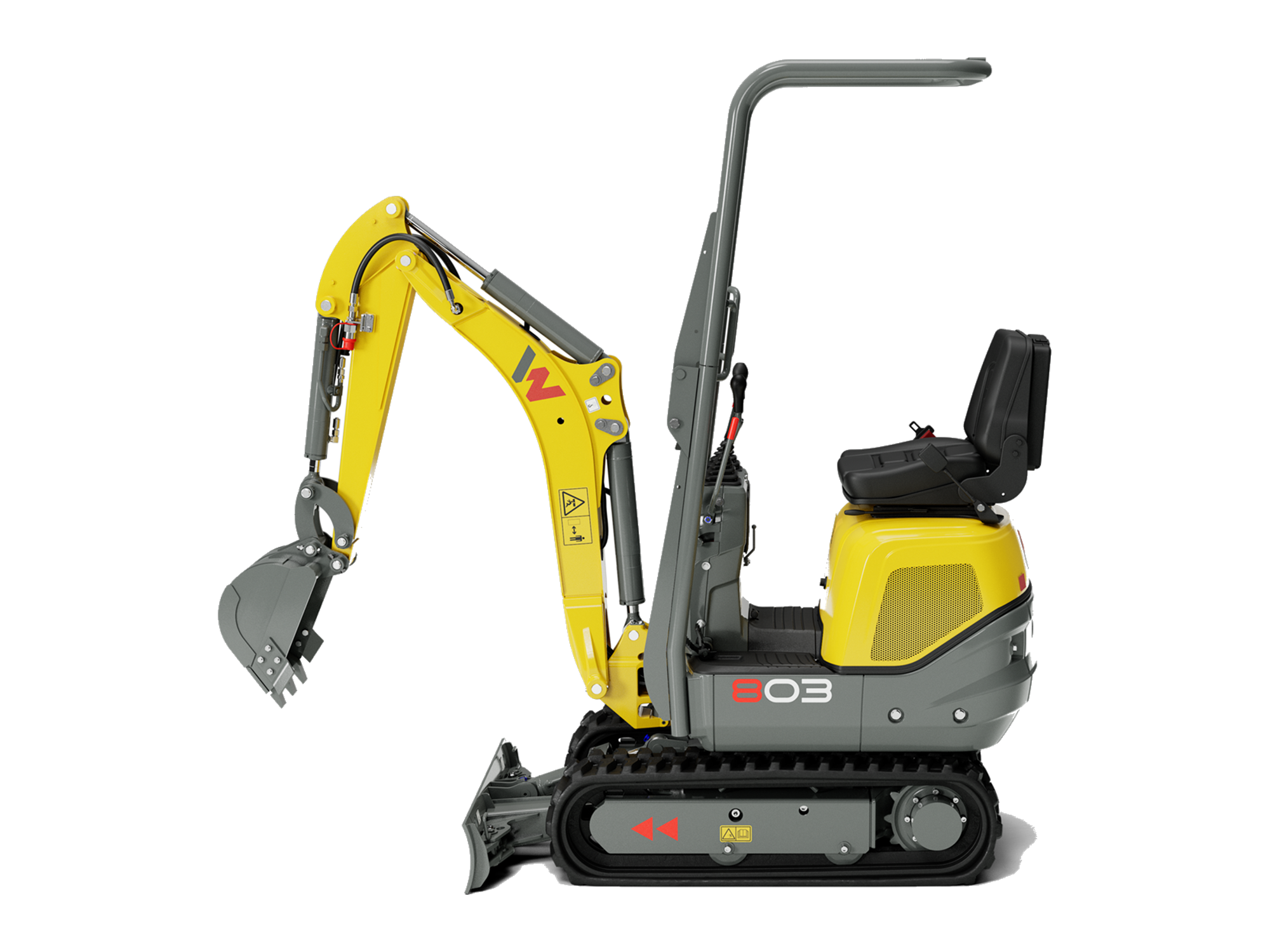 Wacker Neuson Mikrobagger 803 mieten & kaufen bei Turk & Boss im Sauerland – Ansicht 5