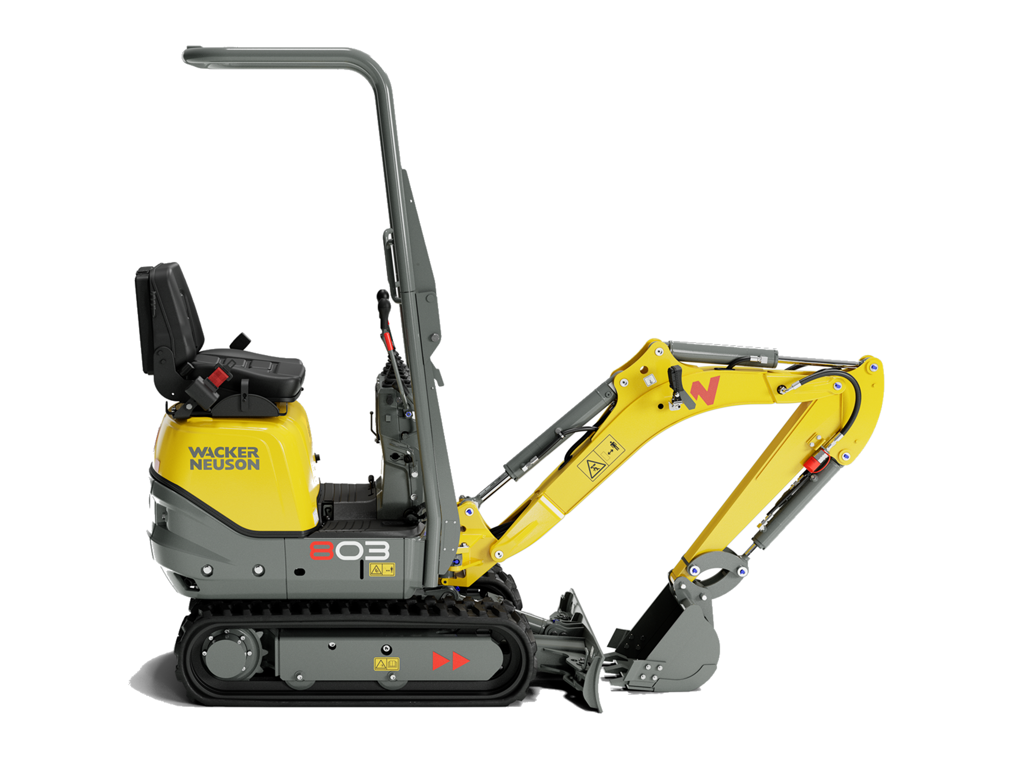 Wacker Neuson Mikrobagger 803 mieten & kaufen bei Turk & Boss im Sauerland – Ansicht 6