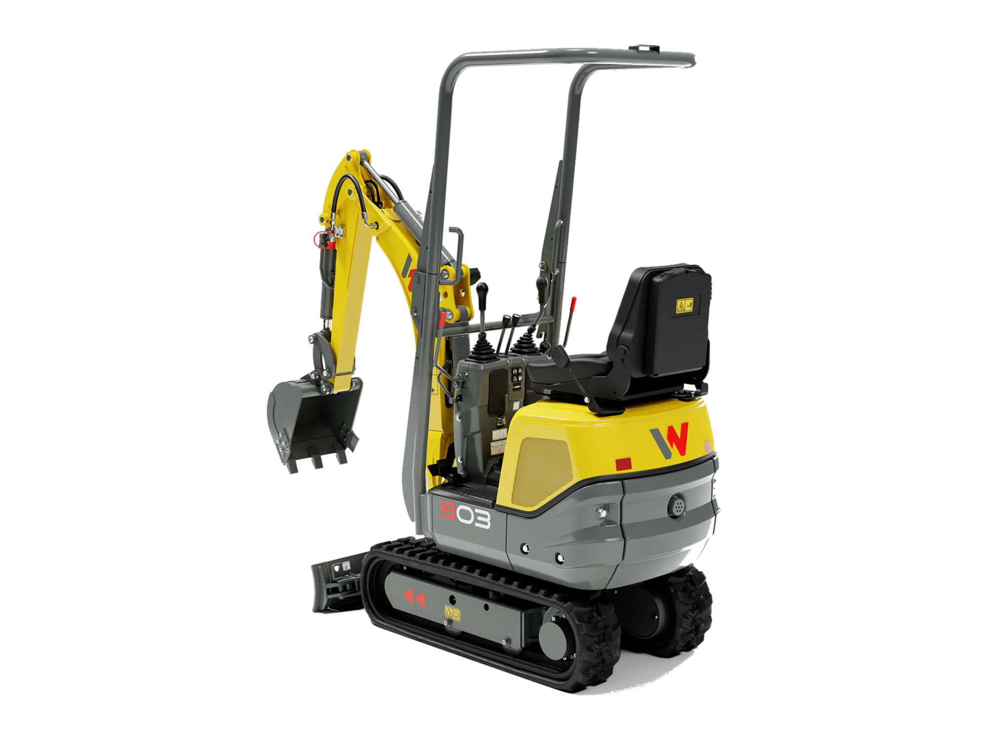 Wacker Neuson Mikrobagger 803 mieten & kaufen bei Turk & Boss im Sauerland – Ansicht 7