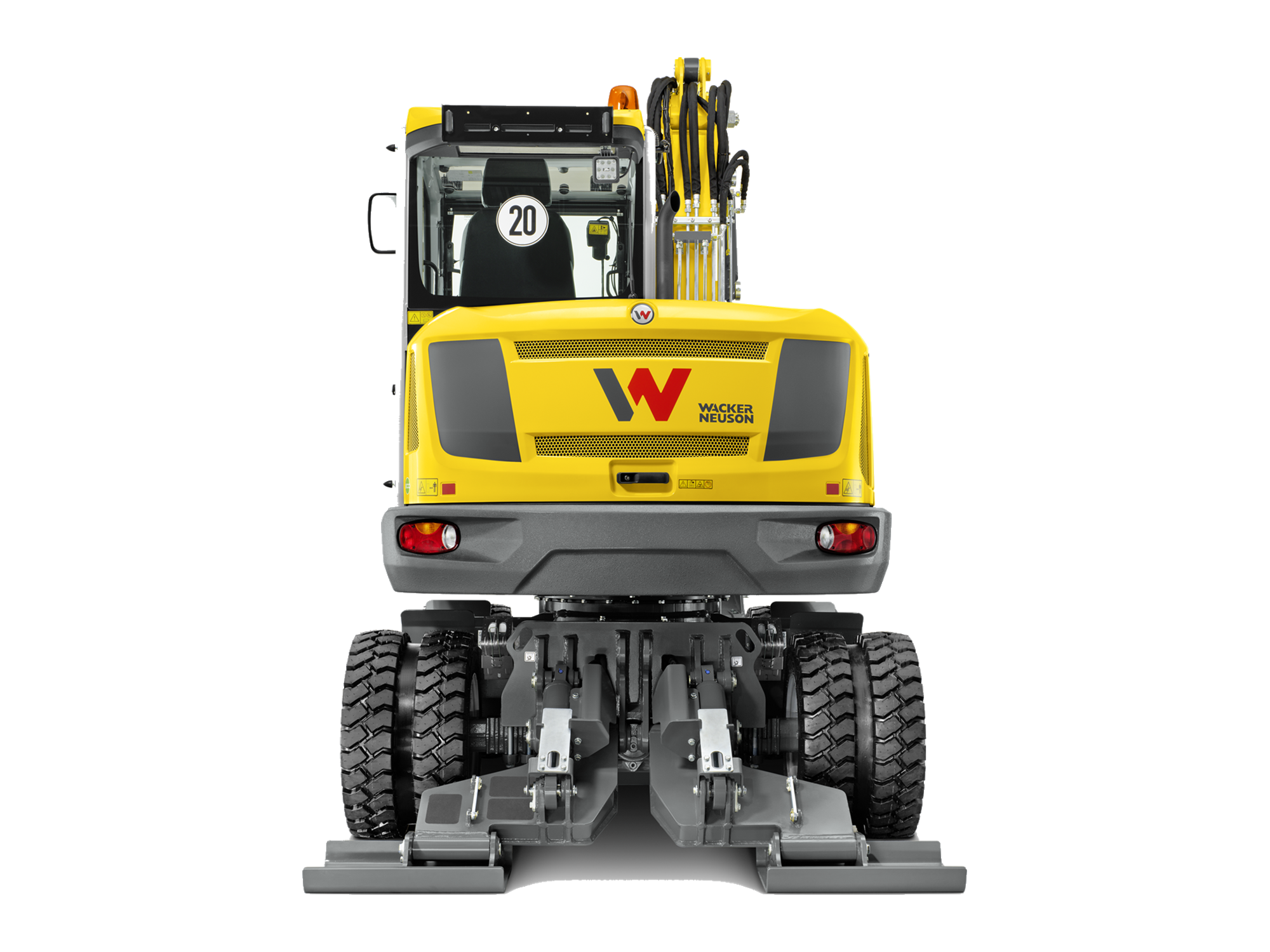 Wacker Neuson Mobilbagger EW65 mieten & kaufen bei Turk & Boss im Sauerland – Ansicht 4