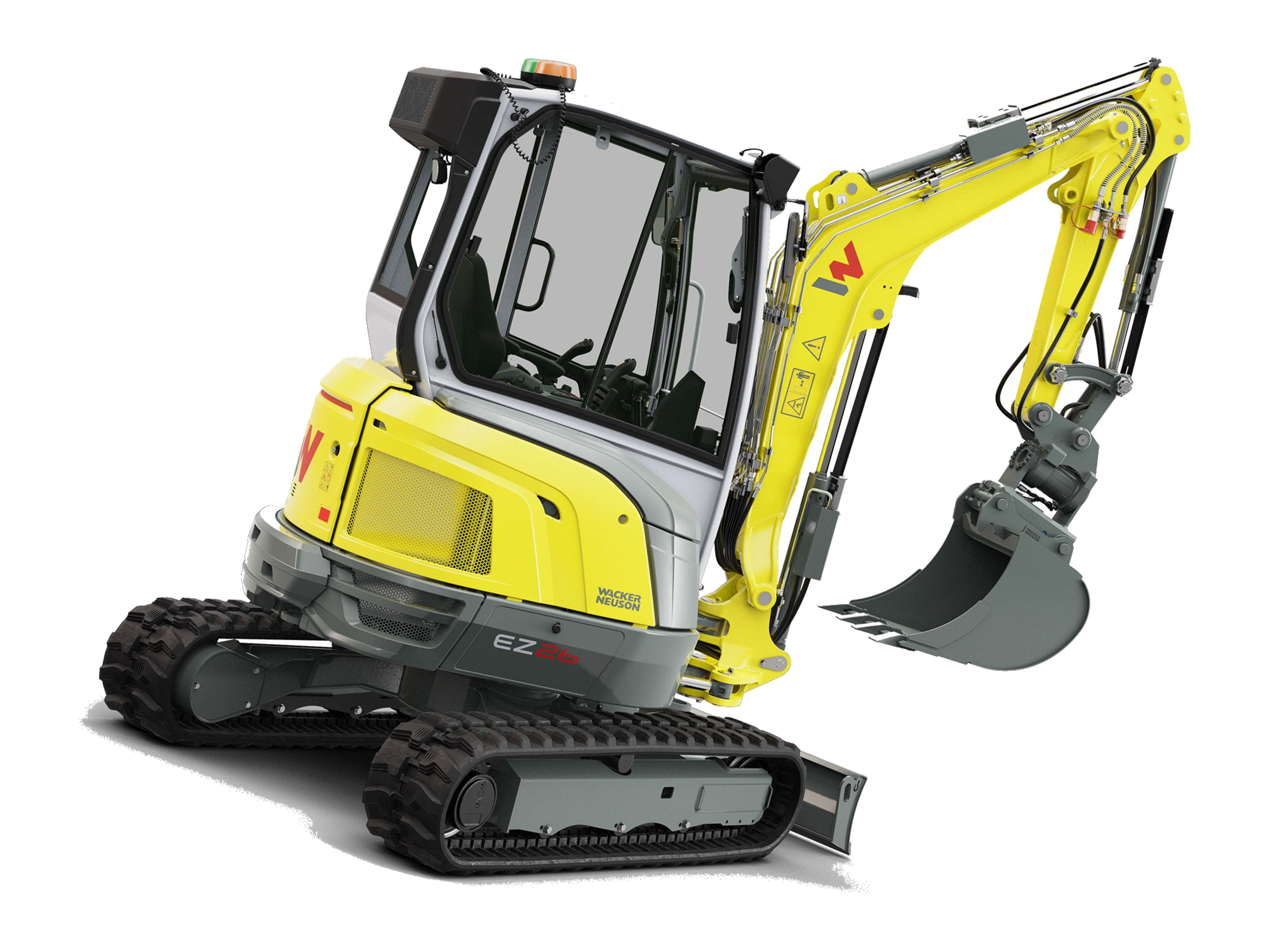 Wacker Neuson Minibagger EZ26 mieten & kaufen bei Turk & Boss im Sauerland – Ansicht 4