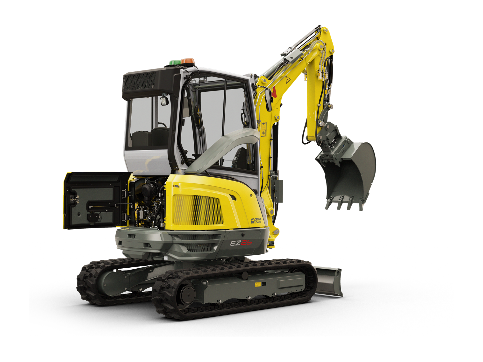 Wacker Neuson Minibagger EZ26 mieten & kaufen bei Turk & Boss im Sauerland – Ansicht 22
