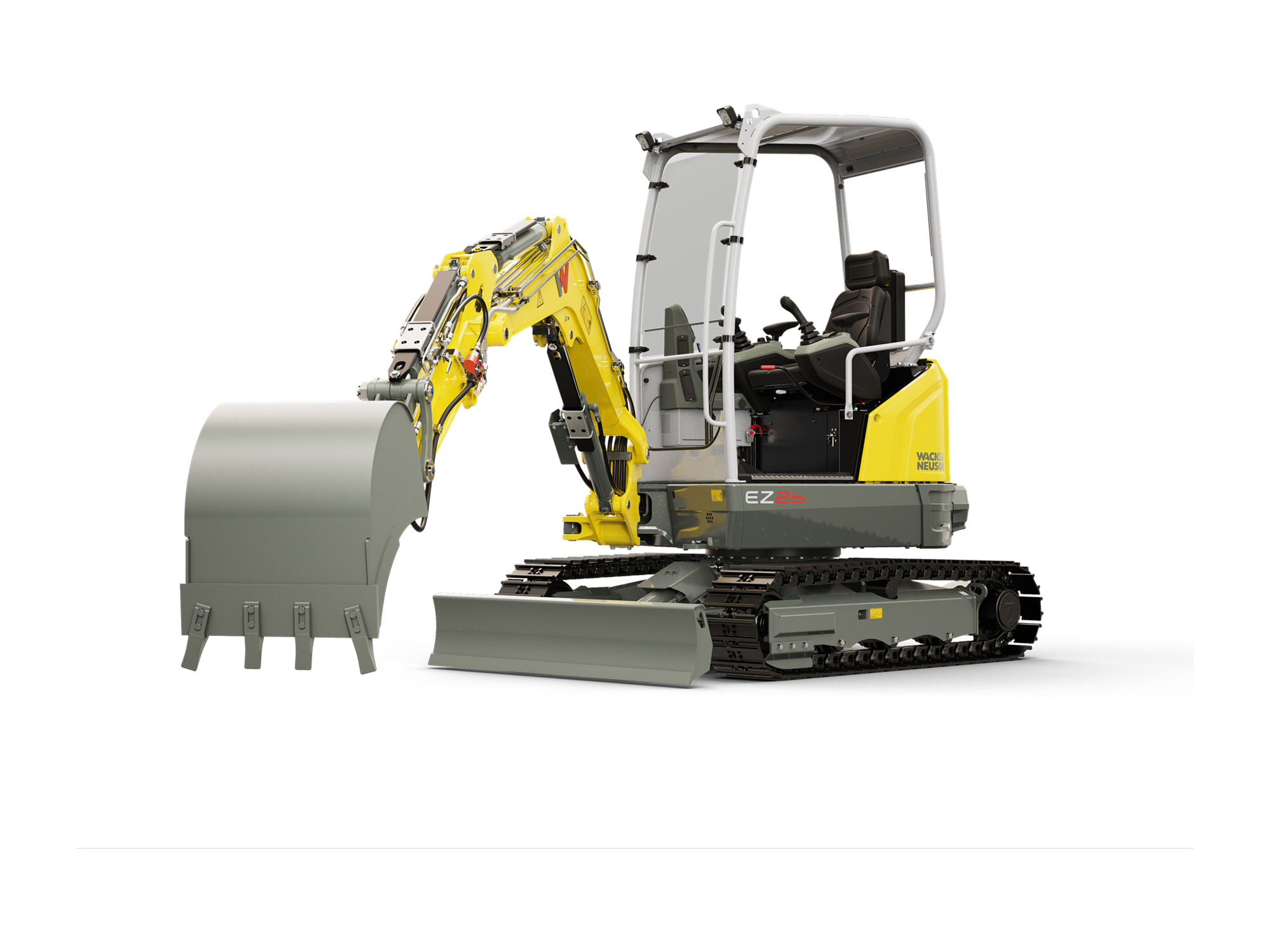 Wacker Neuson Minibagger EZ26 mieten & kaufen bei Turk & Boss im Sauerland – Ansicht 24
