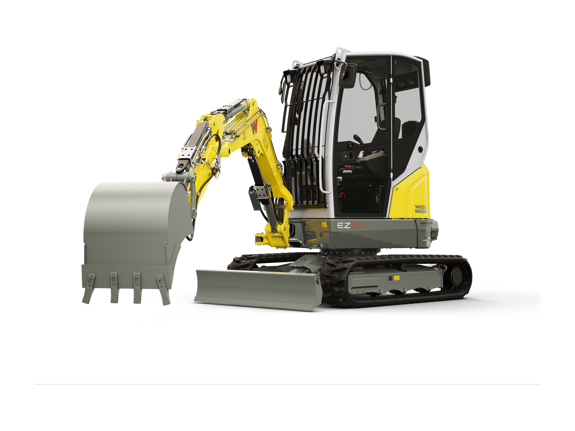 Wacker Neuson Minibagger EZ26 mieten & kaufen bei Turk & Boss im Sauerland – Ansicht 25