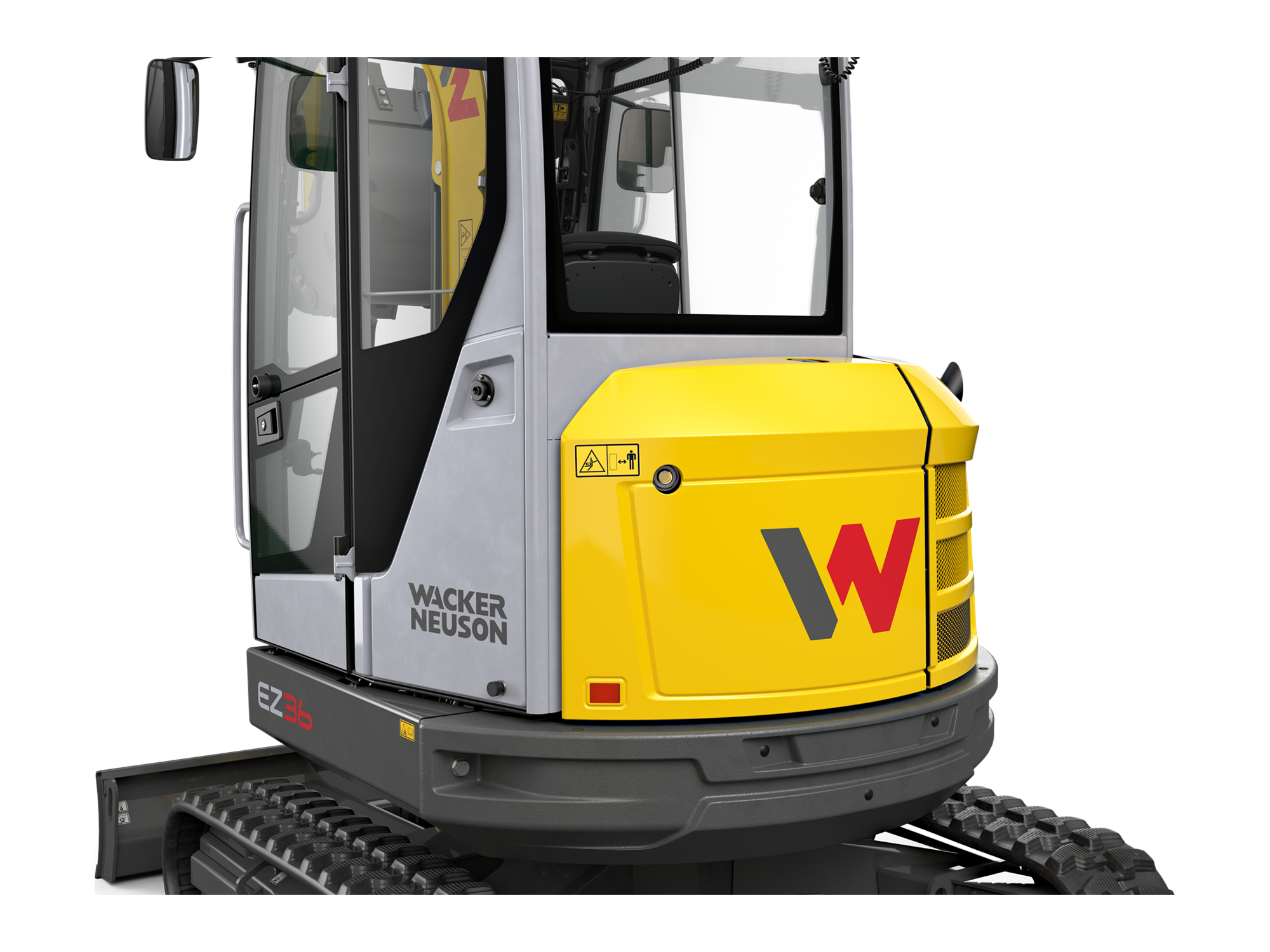 Wacker Neuson Kompaktbagger EZ36 mieten & kaufen bei Turk & Boss im Sauerland – Ansicht 8