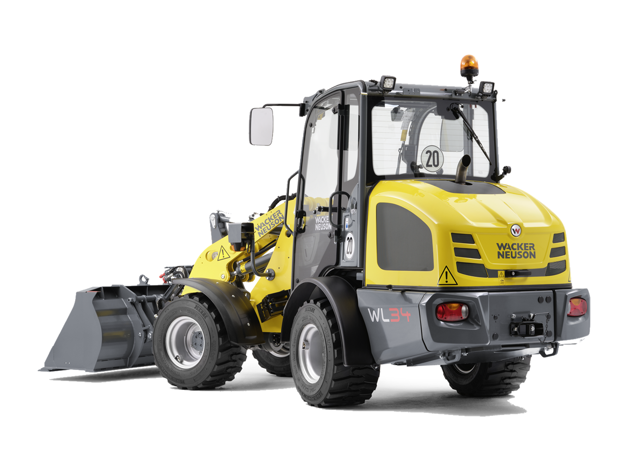 Wacker Neuson Radlader WL34 mieten & kaufen bei Turk & Boss im Sauerland – Ansicht 3