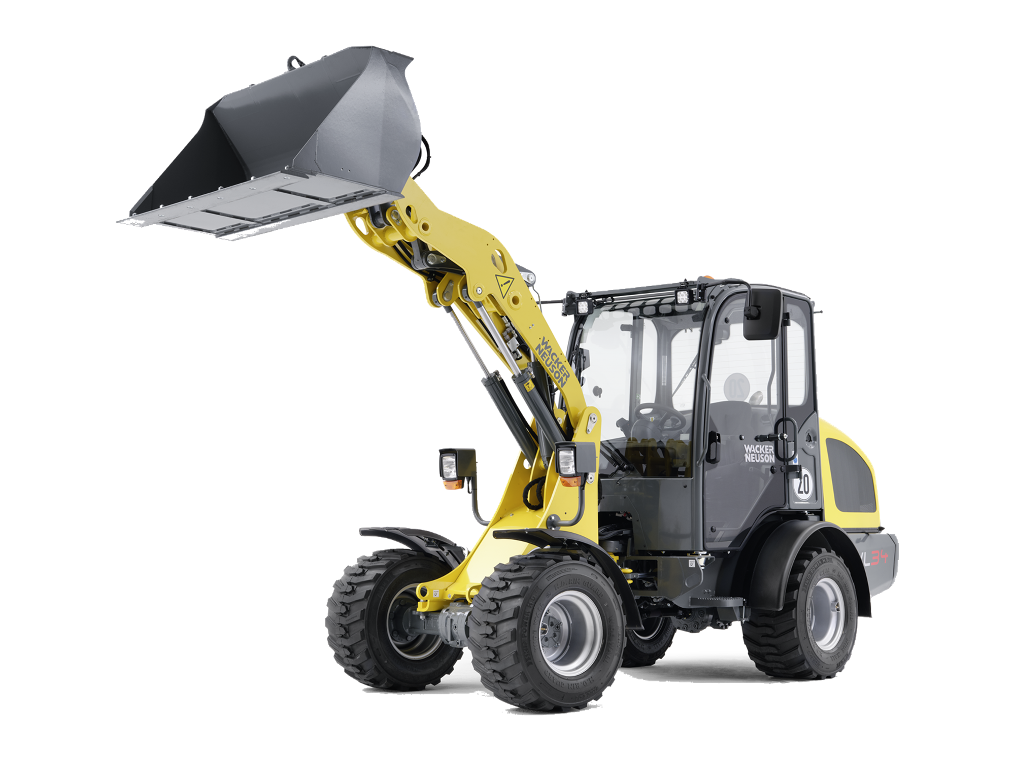 Wacker Neuson Radlader WL34 mieten & kaufen bei Turk & Boss im Sauerland – Ansicht 4