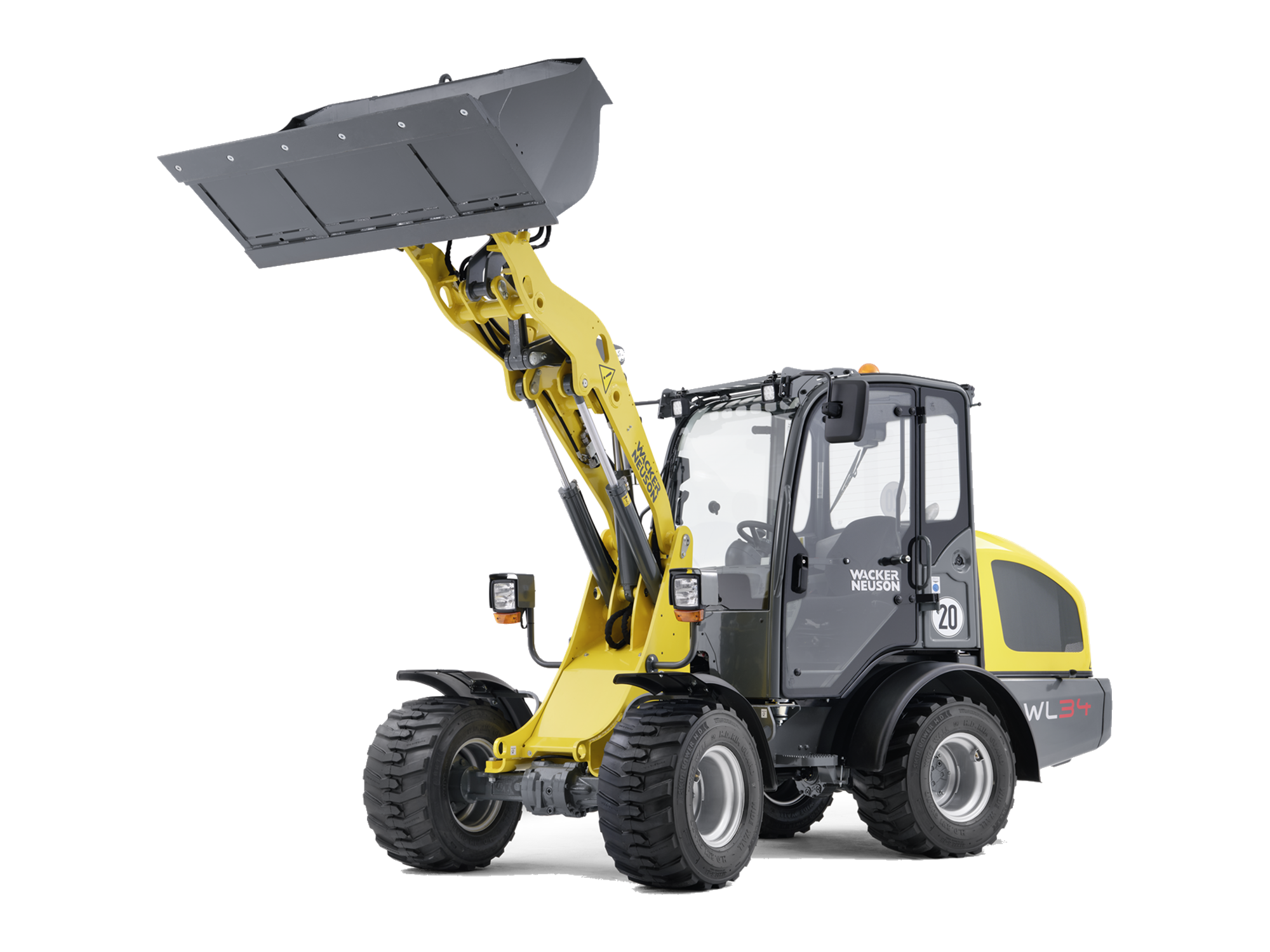 Wacker Neuson Radlader WL34 mieten & kaufen bei Turk & Boss im Sauerland – Ansicht 6