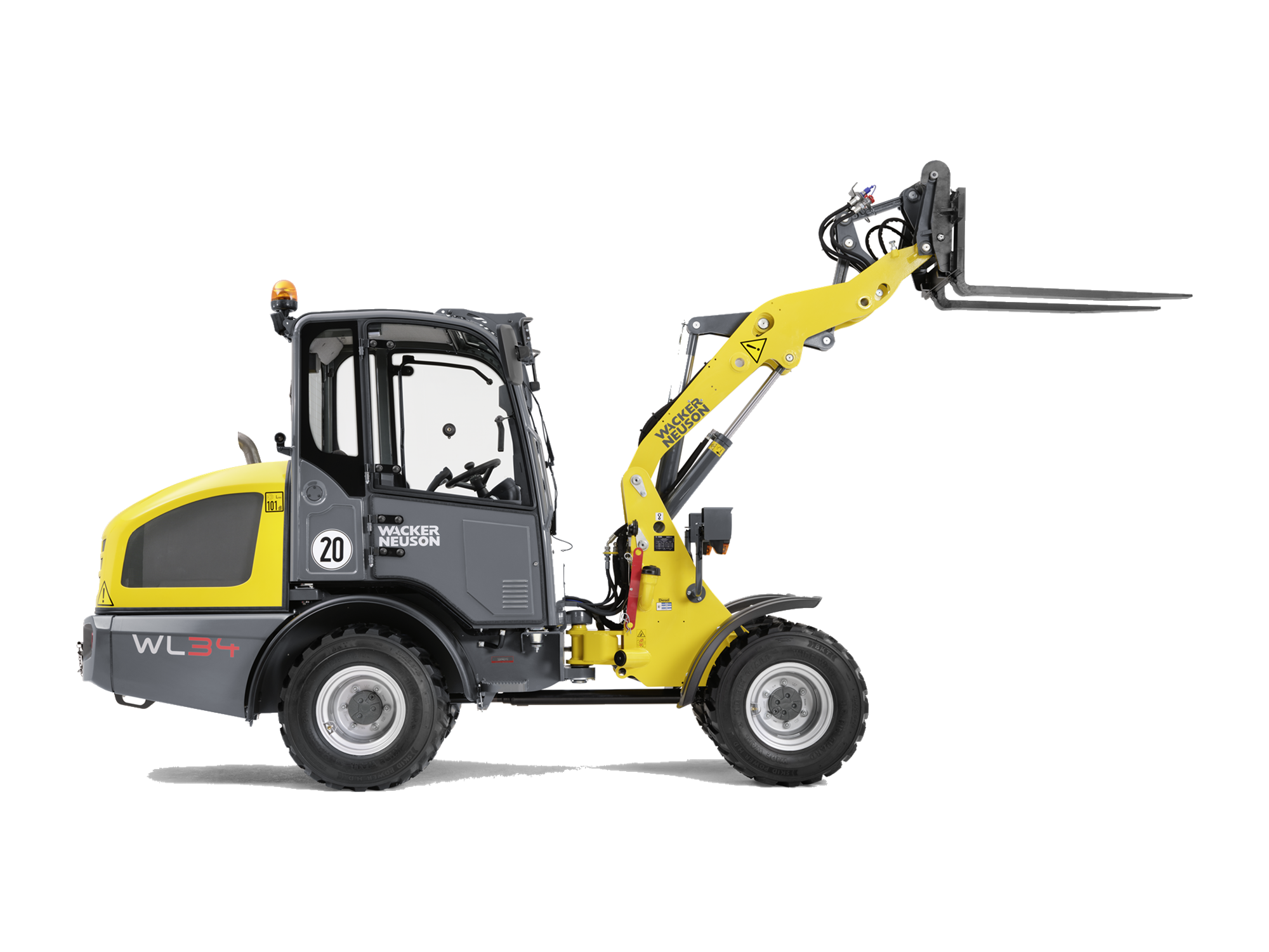 Wacker Neuson Radlader WL34 mieten & kaufen bei Turk & Boss im Sauerland – Ansicht 10